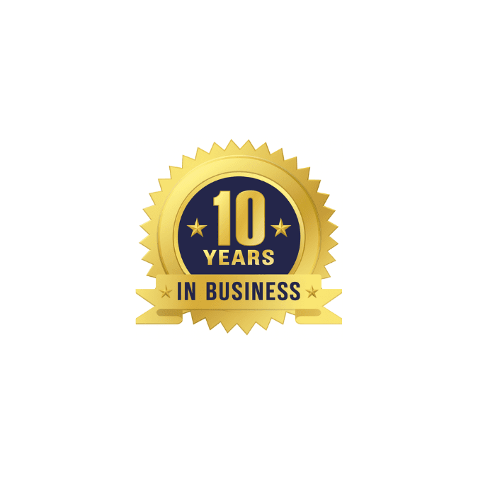 Ready to Ride Chicago Limo Service 10 Years in Business Badge Ready to Ride Chicago Limo Service 10 Years in Business Badge
